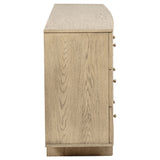 Kailani 9-drawer Dresser Cabinet Beige Oak