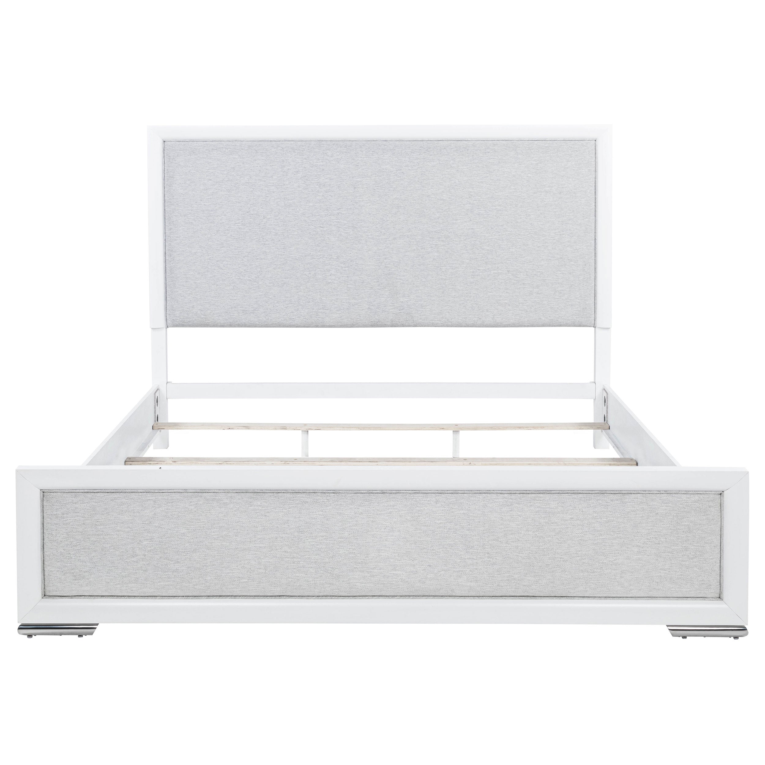 Gracemont 57-inch Panel Bed Grey and