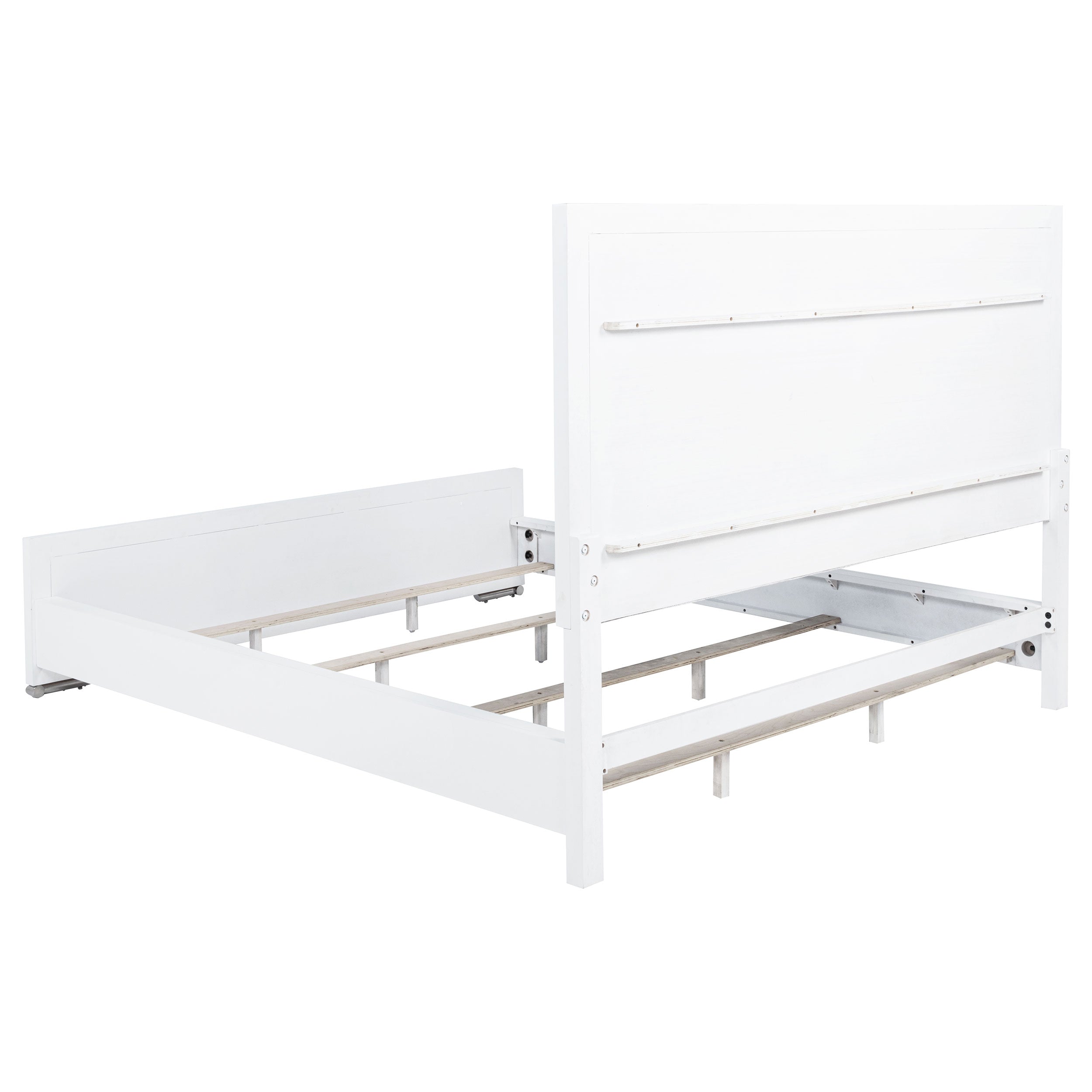 Gracemont 57-inch Panel Bed Grey and