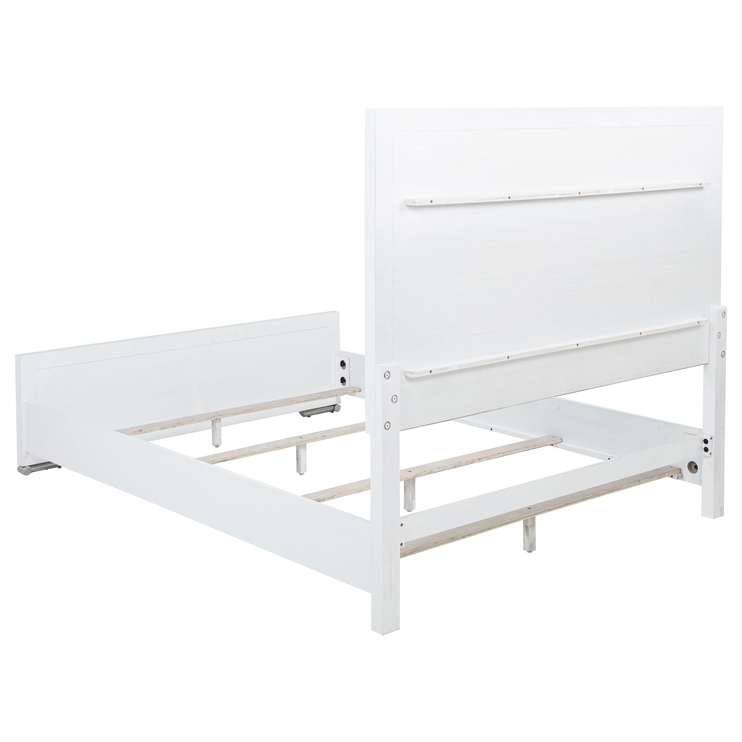 Gracemont 57-inch Panel Bed Grey and