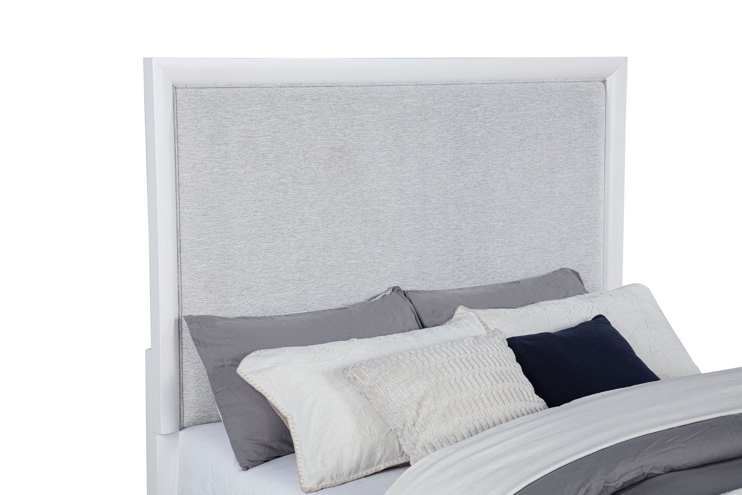 Gracemont 57-inch Panel Bed Grey and