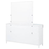 Gracemont 8-drawer Bedroom Dresser with Mirror White