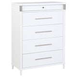 Gracemont 5-drawer Bedroom Chest of Drawers White