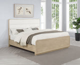 Ladera 56-inch Panel Bed Light Elm