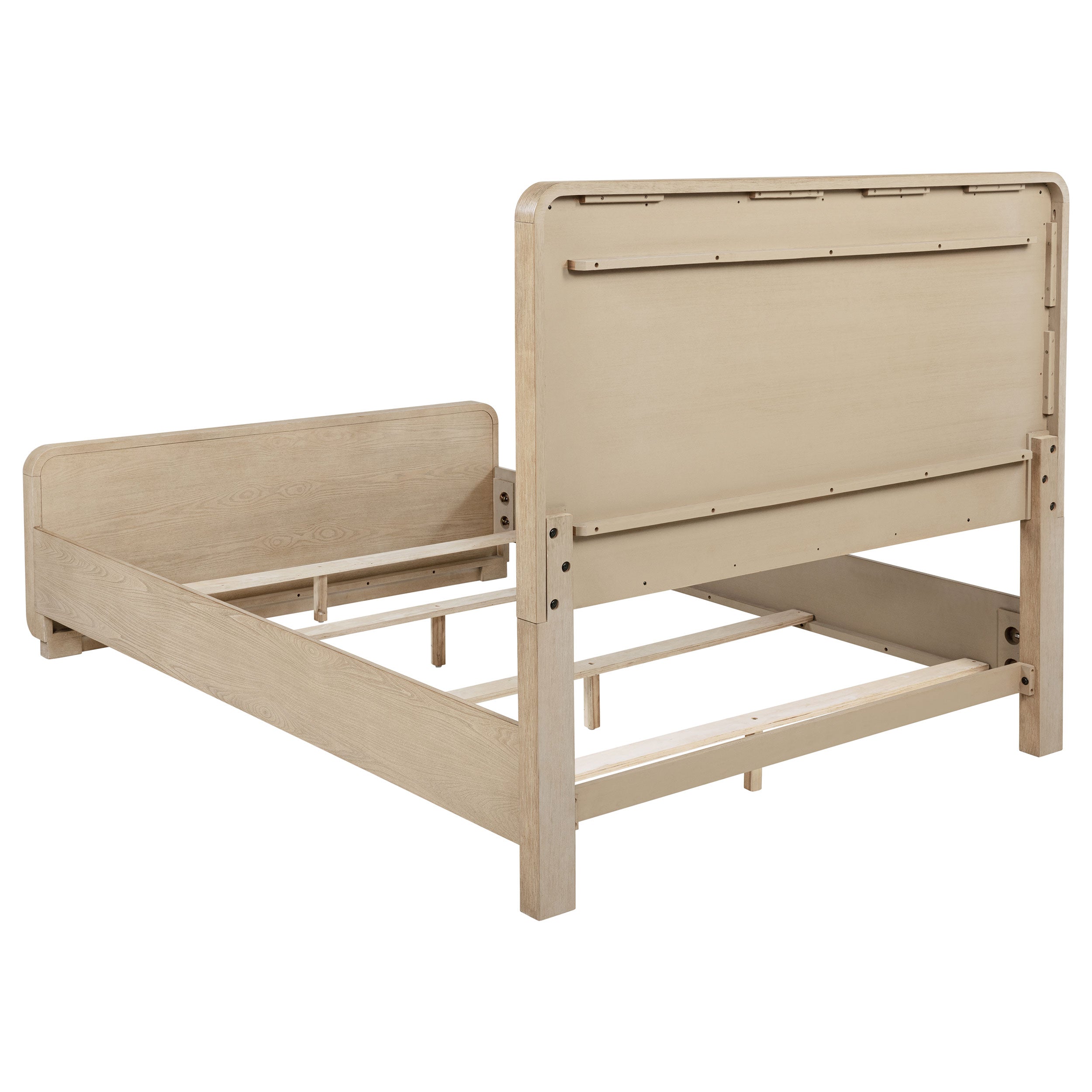 Ladera 56-inch Panel Bed Light Elm