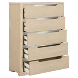 Ladera 5-drawer Bedroom Chest of Drawers Light Elm
