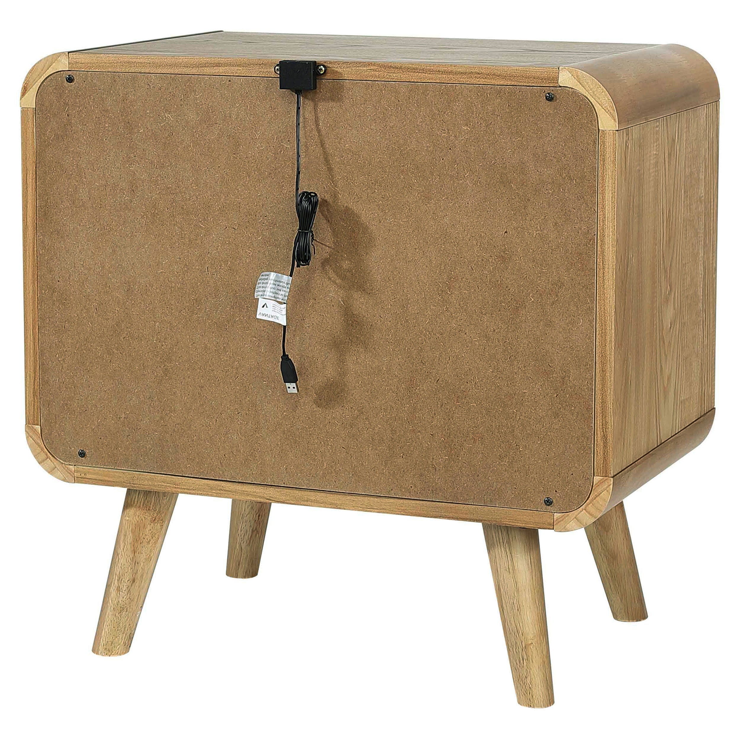 Robyn 2-drawer Nightstand Bedside Table