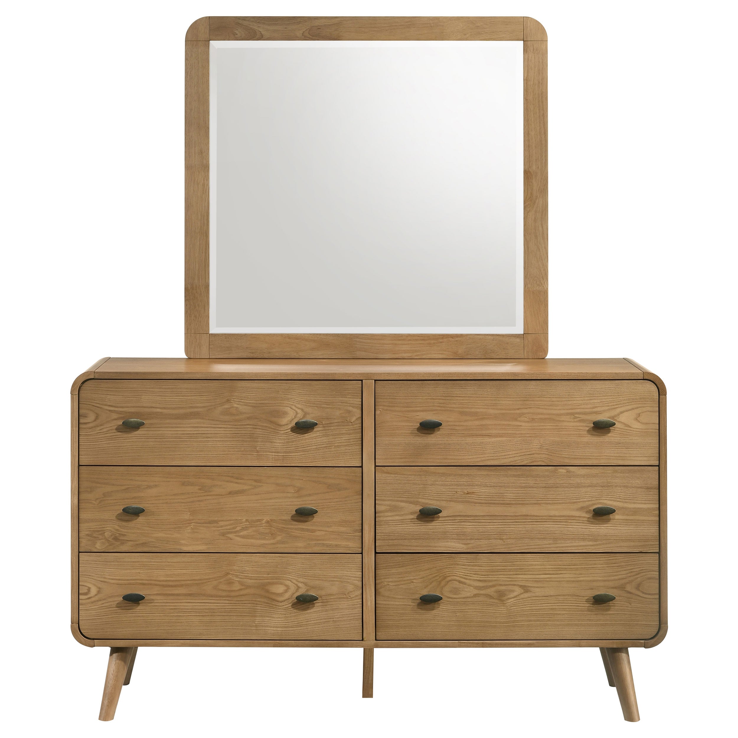 Robyn 6-drawer Dresser with Mirror