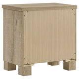 Oakglen 2-drawer Nightstand Bedside Table Weathered Oak