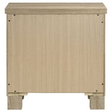 Oakglen 2-drawer Nightstand Bedside Table Weathered Oak