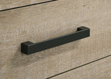 Oakglen 6-drawer Bedroom Dresser and Mirror Weathered Oak