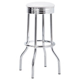 Retro Round 1950s Bistro Pub Bar Table Set