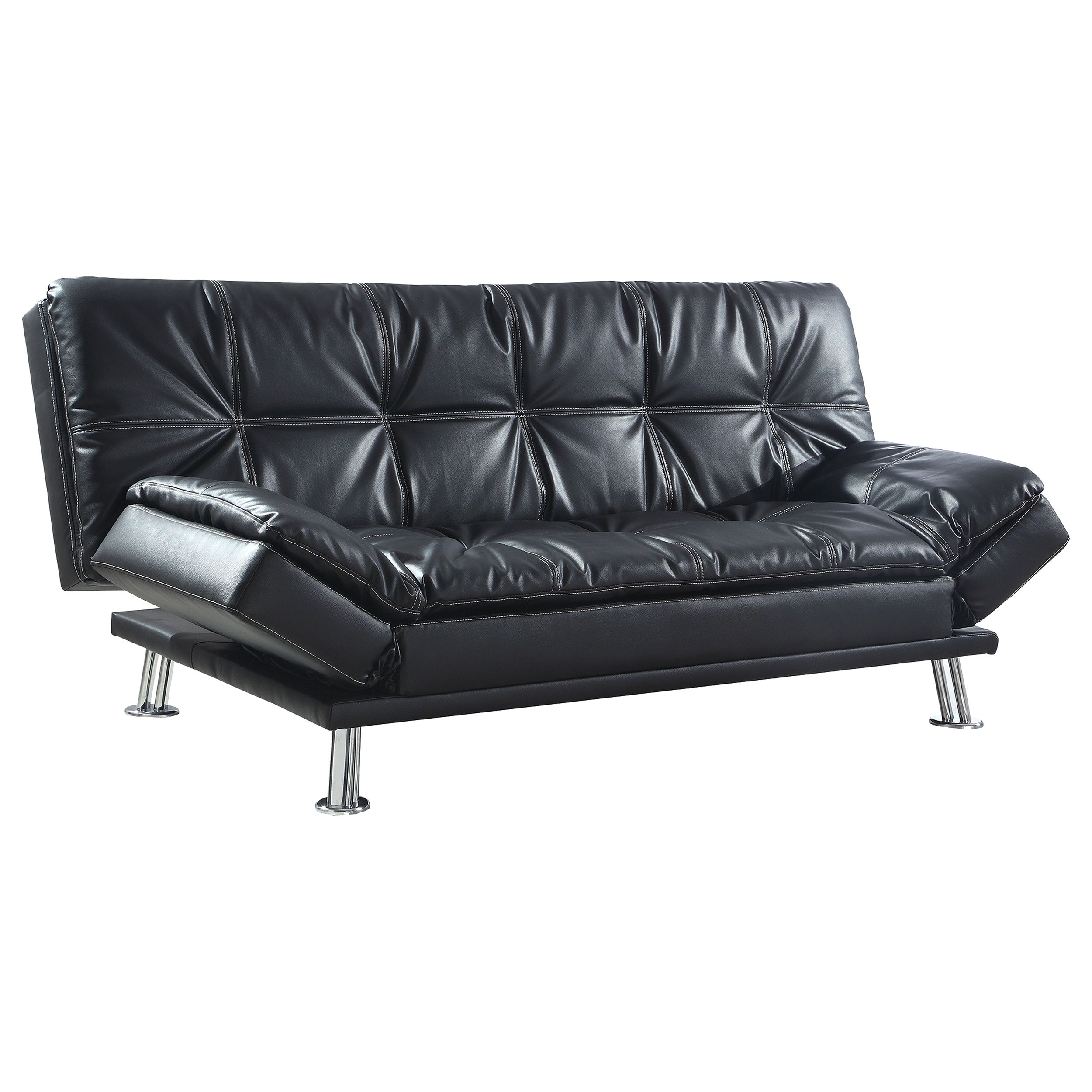 Dilleston Upholstered Tufted Convertible Sofa Bed