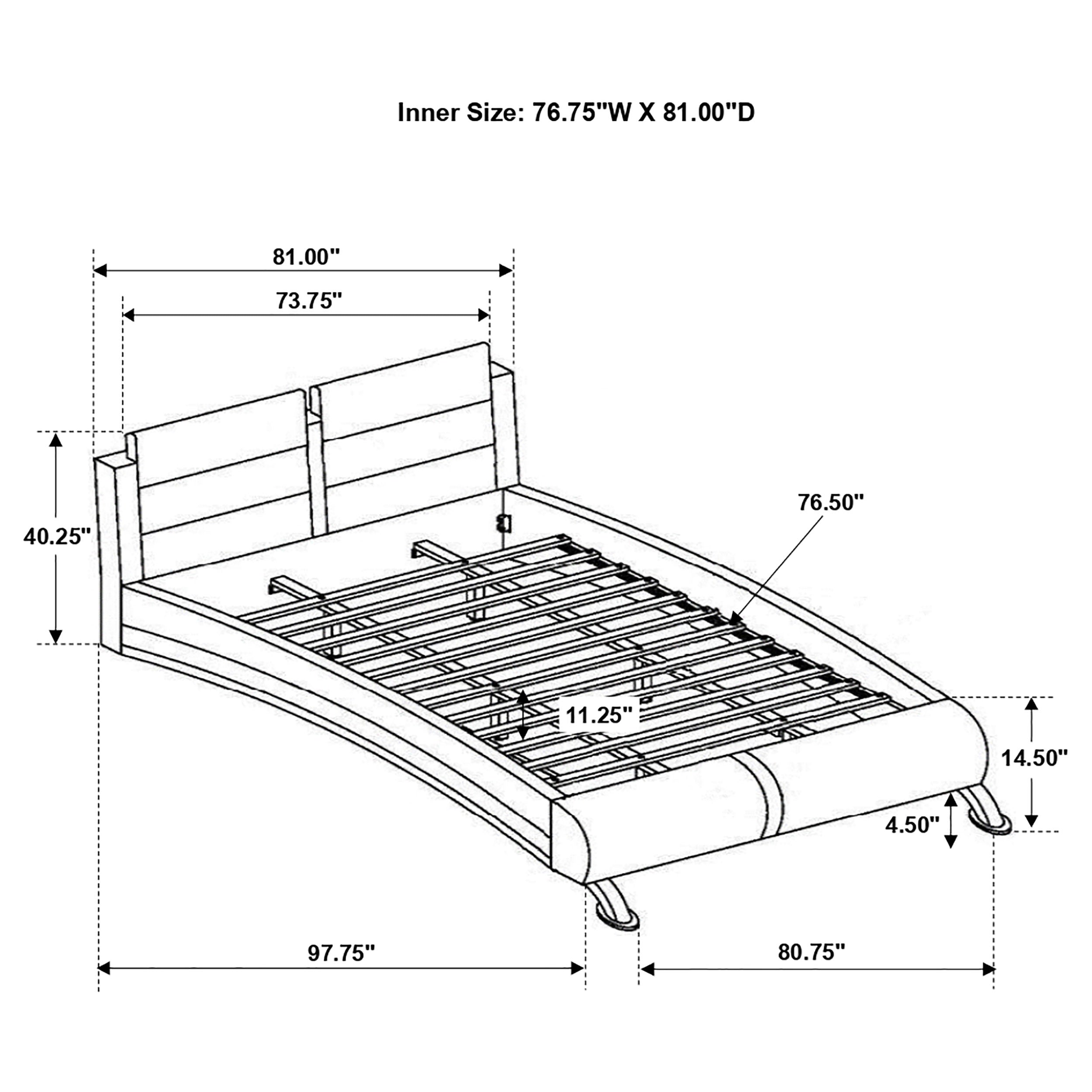 Jeremaine Upholstered Sleigh Bed
