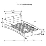Jeremaine Upholstered Sleigh Bed