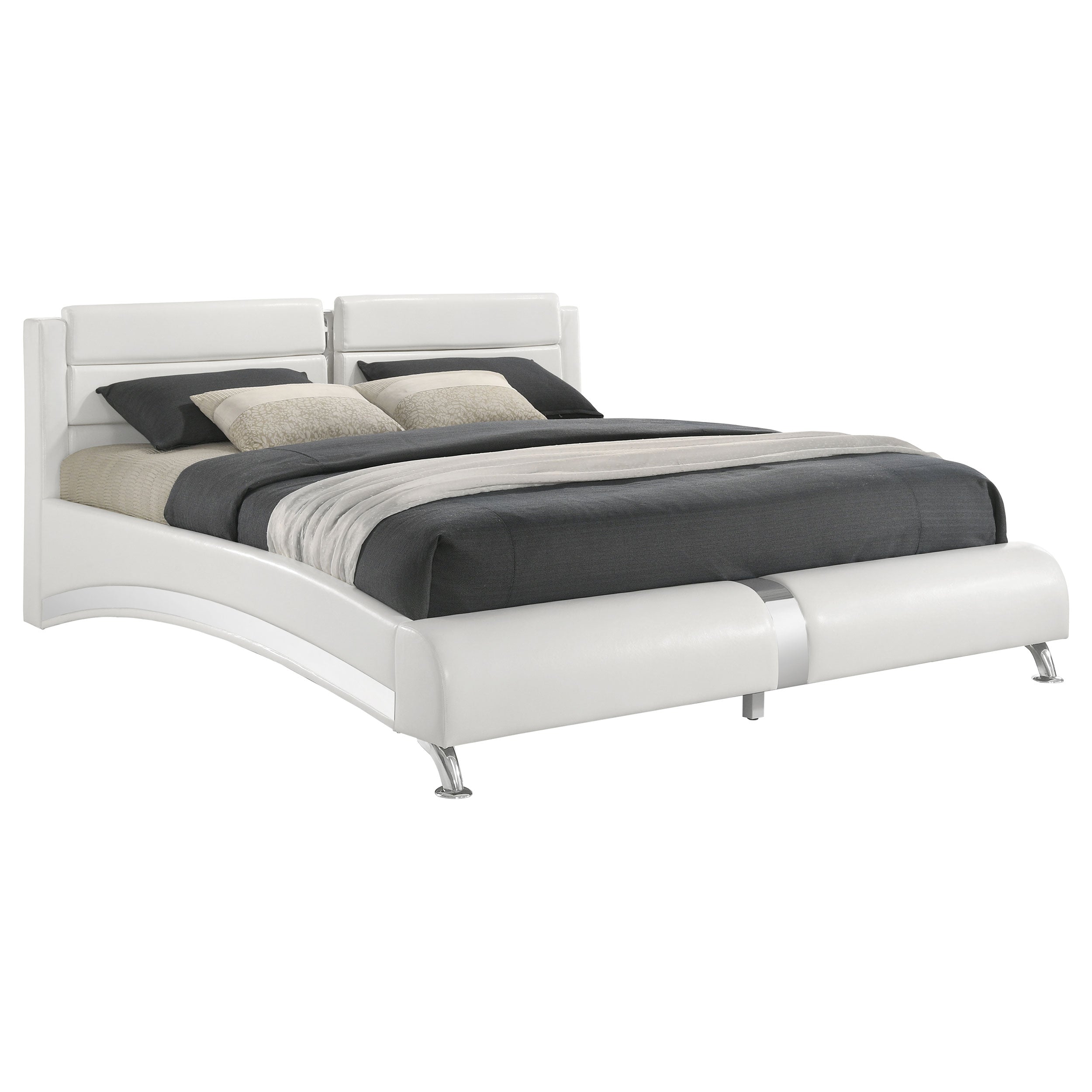 Jeremaine Upholstered Sleigh Bed
