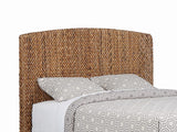 Laughton Woven Banana Leaf Panel Headboard Amber
