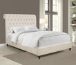 Devon 57-inch Upholstered Panel Bed