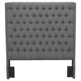 Camille Upholstered Panel Headboard Grey