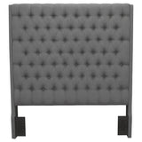 Camille Upholstered Panel Headboard Grey