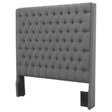 Camille Upholstered Panel Headboard Grey