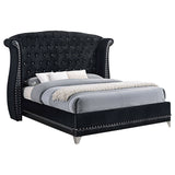Barzini Upholstered Wingback Bed