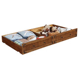 Oakdale Wood Twin Daybed Rustic Honey