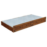 Oakdale Wood Twin Daybed Rustic Honey