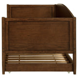 Bozeman Wood Twin Daybed With Trundle Medium Walnut