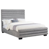 Patricia 58-inch Boucle Upholstered Bed Grey