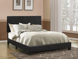 Dorian Faux Leather Upholstered Panel Bed