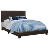 Dorian Faux Leather Upholstered Panel Bed