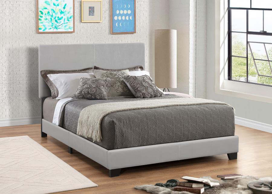 Dorian Faux Leather Upholstered Panel Bed