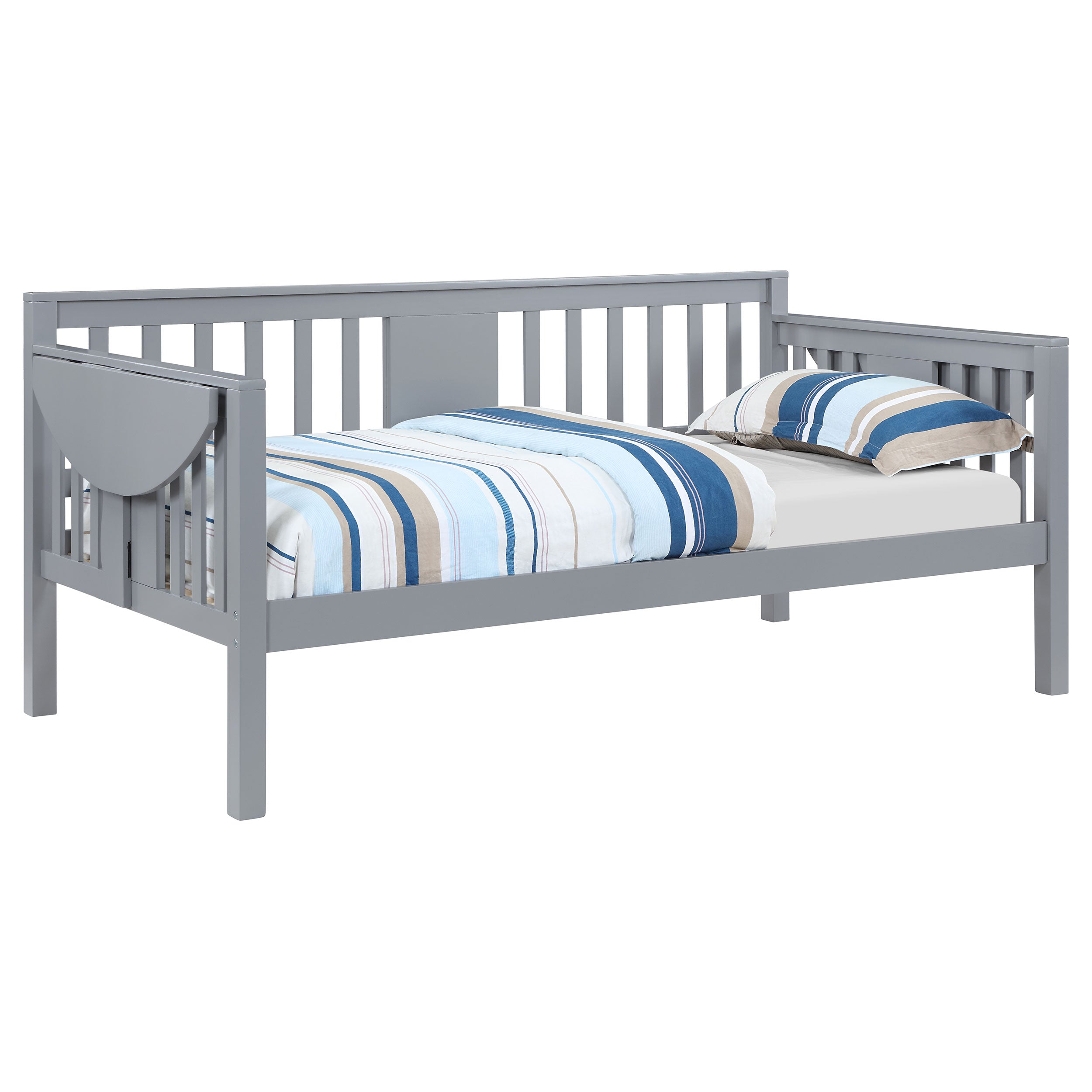 Bethany Wood Twin Daybed with Drop-down Tables