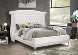 Barzini Upholstered Wingback Bed