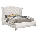 Barzini Upholstered Wingback Bed