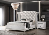 Barzini Upholstered Wingback Bed