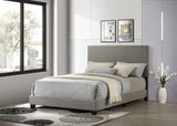 Dorian Fabric Upholstered Panel Bed