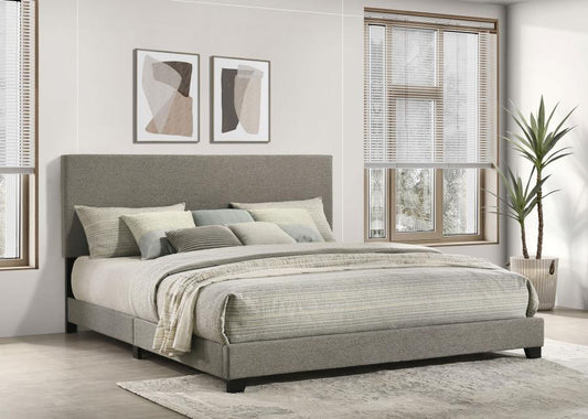 Dorian Fabric Upholstered Panel Bed