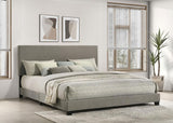 Dorian Fabric Upholstered Panel Bed