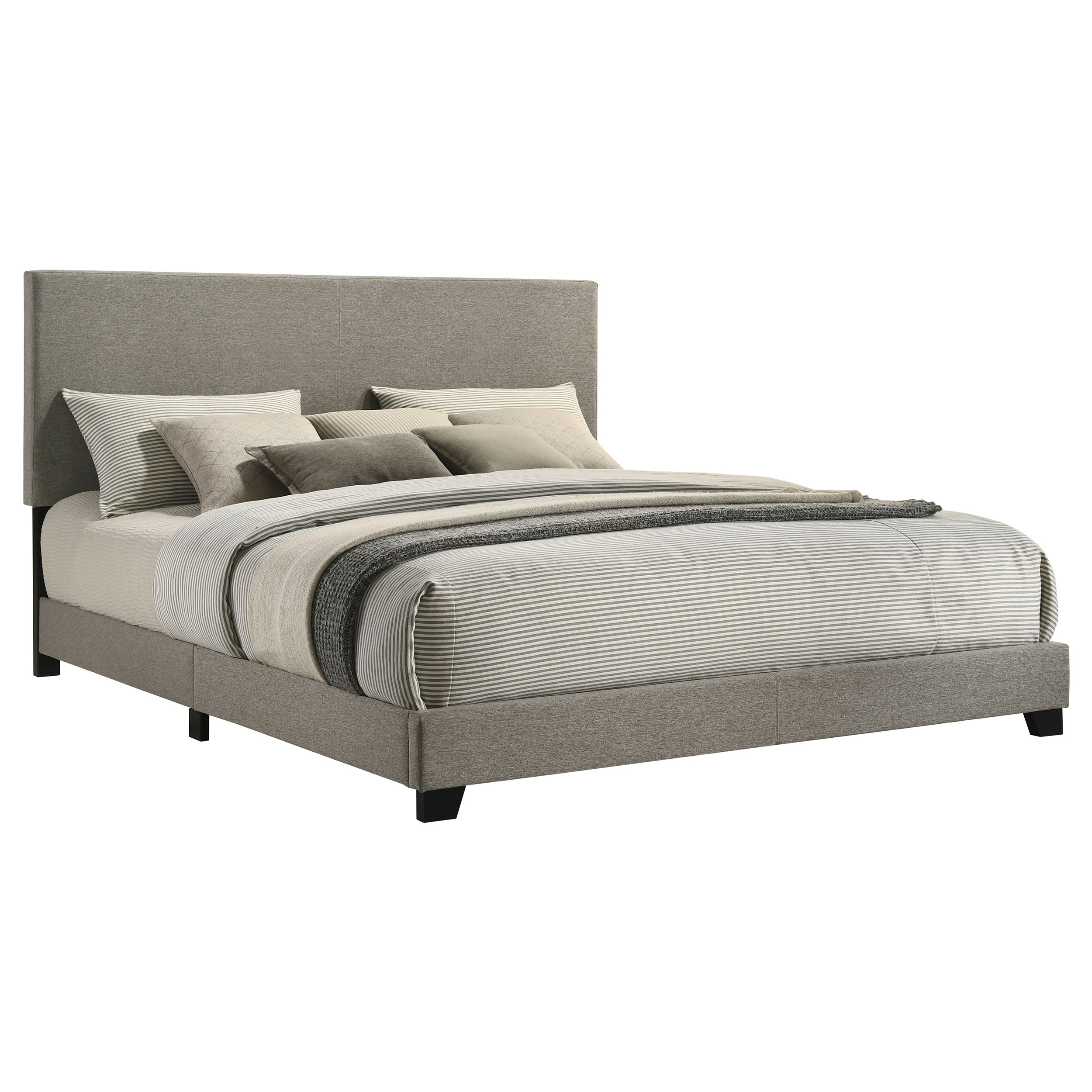 Dorian Fabric Upholstered Panel Bed