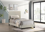 Dorian Fabric Upholstered Panel Bed