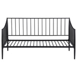 Newbury Metal Twin Daybed Bed Frame Matte Black