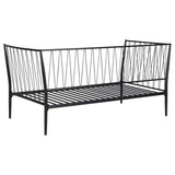 Richland Metal Twin Daybed Bed Frame Matte Black