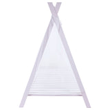 Fultonville Metal Twin Tent Bed with 7-inch Mattress Pink