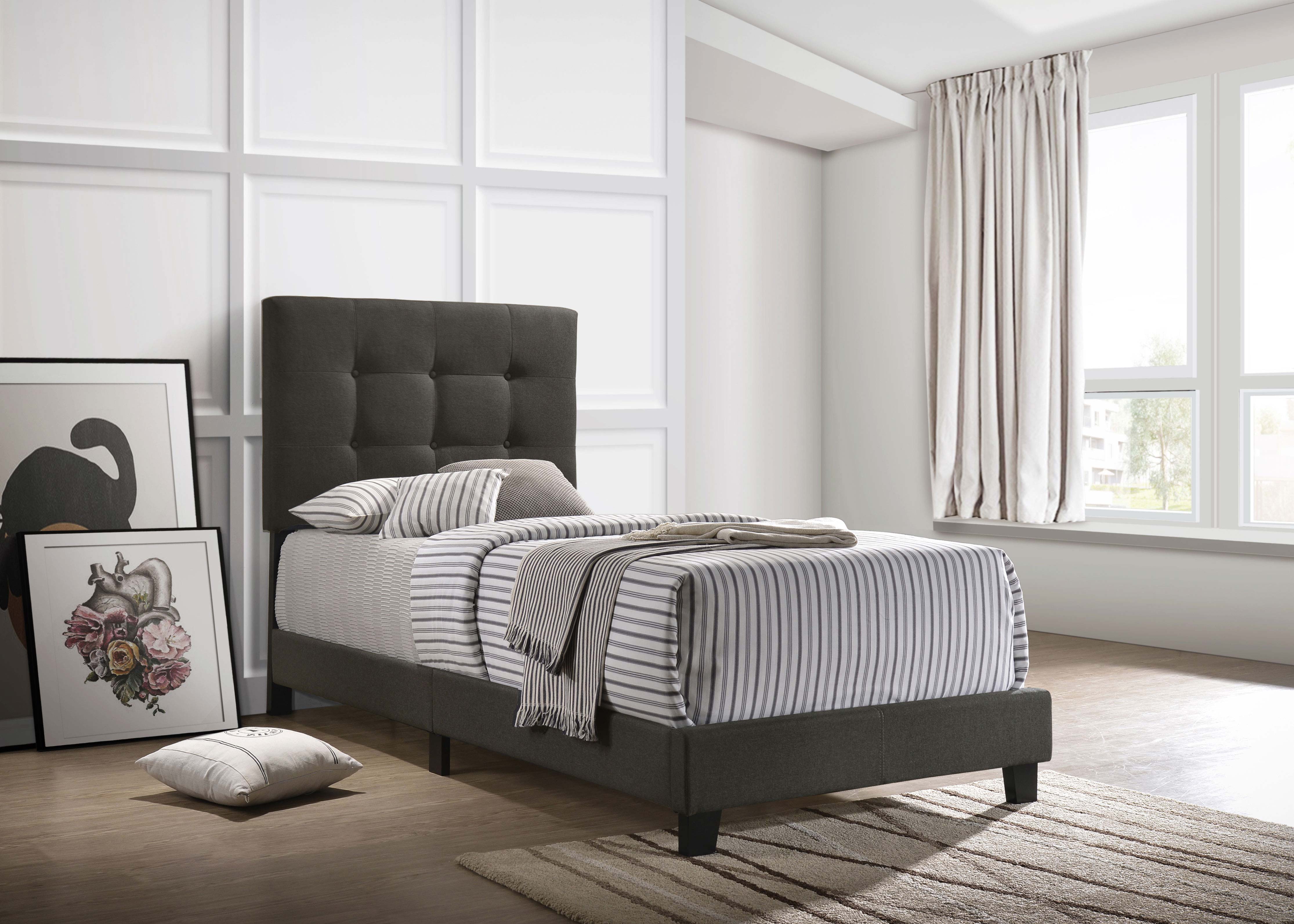 Mapes Upholstered Panel Bed