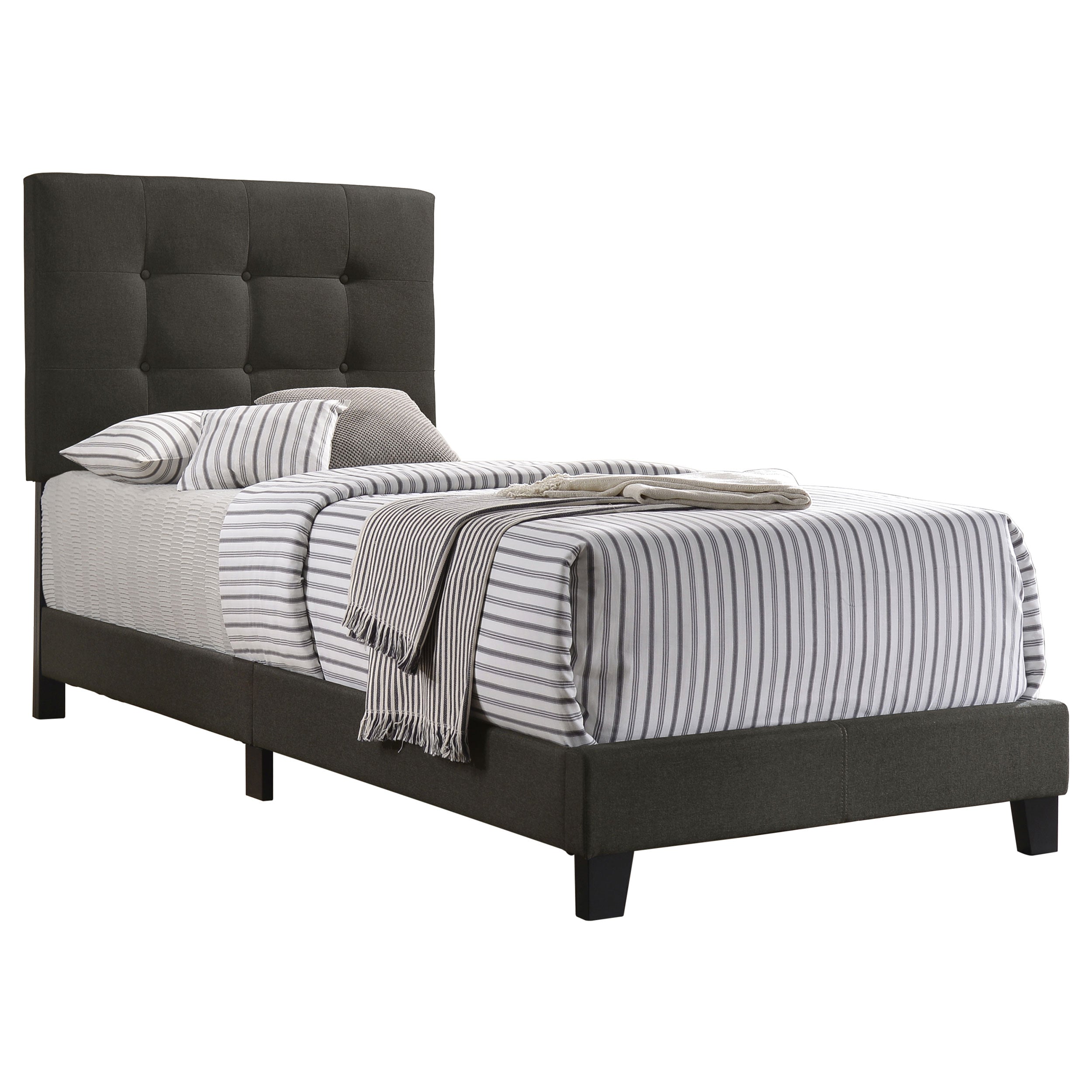 Mapes Upholstered Panel Bed