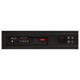 Senna Upholstered Audio Flame Visualizer Bed Brown