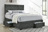 Soledad Upholstered Storage Panel Bed
