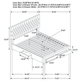 Soledad Upholstered Storage Panel Bed